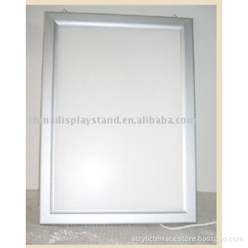 Wall mount slim light box
